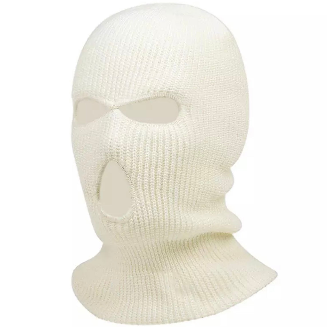 White Ski Mask