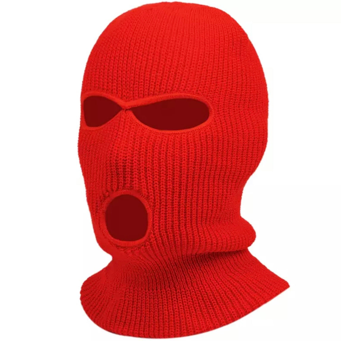 Red Ski Mask