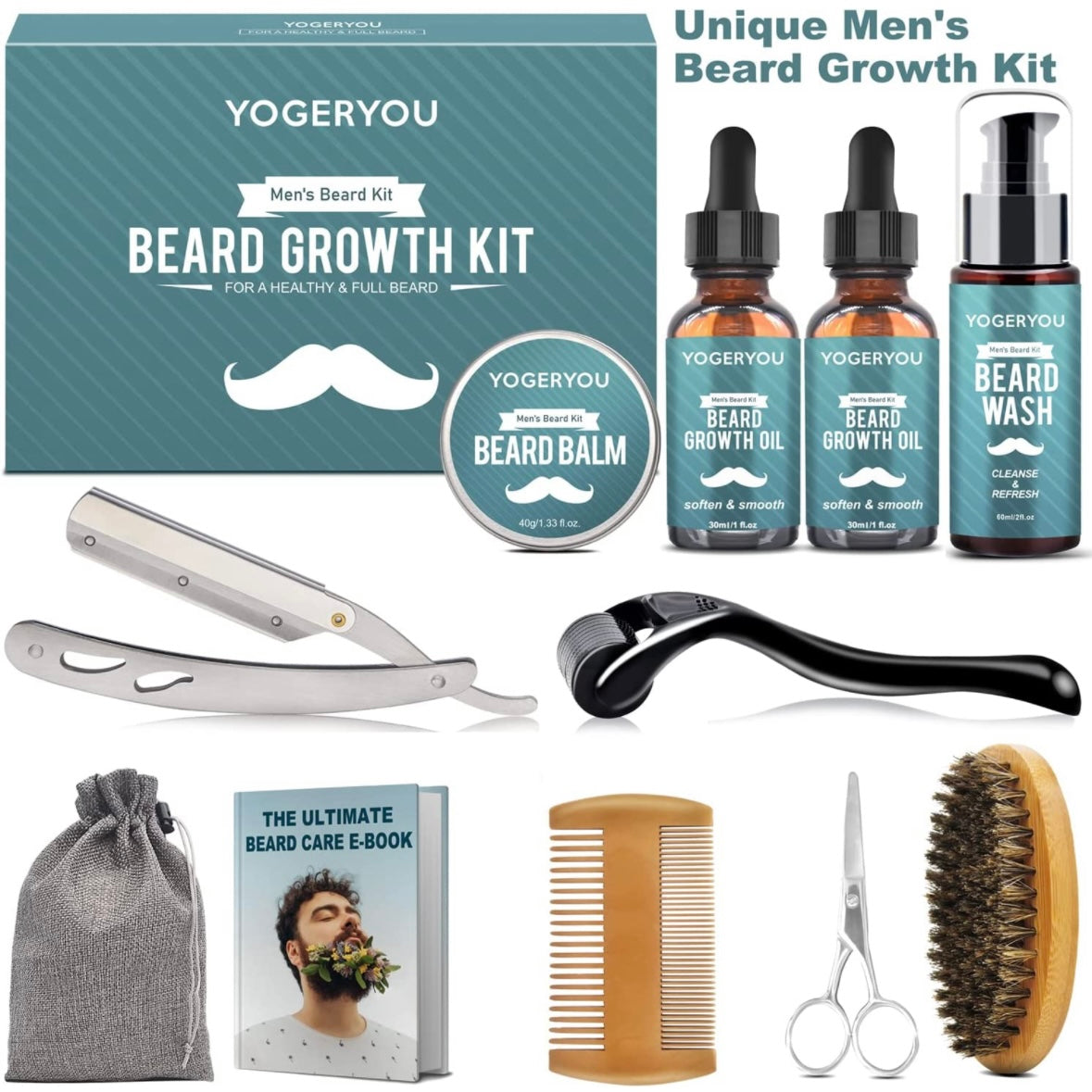 Beard Growth Kit